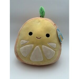 Squishmallows Orin Orange Slice Fruit Plush 12" Kellytoy 2022 w/ Tags